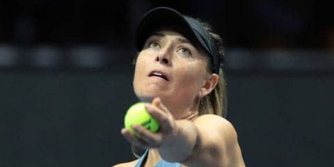 シャラポワ 肩の怪我長引きクレー初戦は欠場へ「最高のレベルで戦う準備できてない」[ポルシェ・テニス・グランプリ]