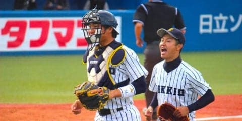 立大・田中誠也が投打に躍動！完全復活を印象づける330日ぶり白星、734日ぶり完封【4/20 春季東京六大学野球 1回戦 明治大学 vs 立教大学】