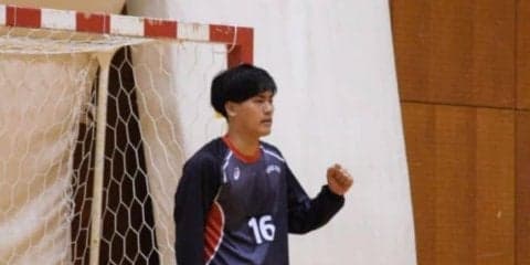 【ハンドボール部男子】　守備の連携が機能し、３連勝！