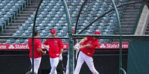 【MLB】大谷翔平、オースマス監督から柵越え9発　フリー打撃で“対決”が実現