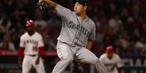 【MLB】菊池雄星、メジャー初勝利！　5回10安打4失点と粘投、6試合目ついに