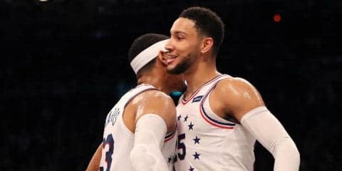 乱戦になりかけるも「冷静でいられた」シモンズが牽引したシクサーズが連勝