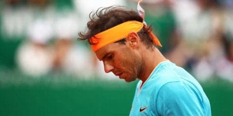 3連覇中のナダル 決勝ならず。フォニーニの勢いに屈しストレート敗退[ATP1000 モンテカルロ]