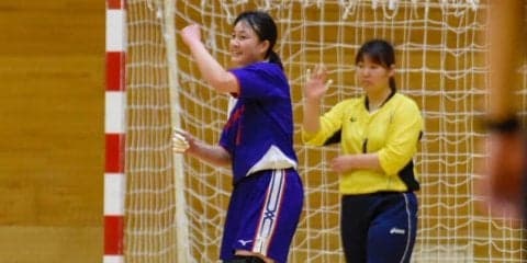 【ハンドボール部女子】　天理大に逆転勝利で開幕４連勝！