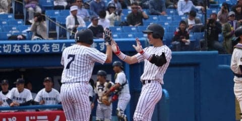 【野球部】リーグ戦初本塁打出るも一歩及ばず。決戦は月曜日へ