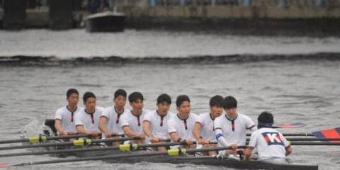 【端艇】つかみかけた栄光…対校エイト悔しくも散る／第88回早慶レガッタ