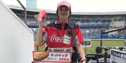 ロッテ、売り子ペナントレース途中結果発表　24年目・男性売り子が猛追の2位