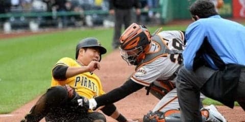 【MLB】「これぞ美しい野球だ」ジャイアンツが華麗な連係で韓国人内野手の同点生還を阻止