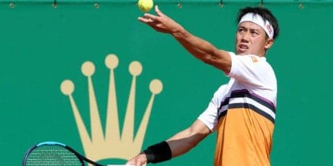錦織 初戦は世界58位フリッツに決定。3月からの連敗を止められるか[ATP500 バルセロナ]