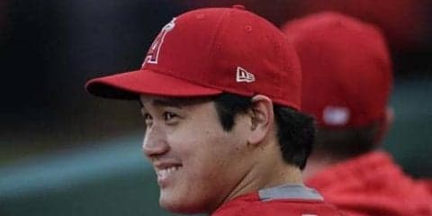 【MLB】大谷の背後からの貴重な打撃動画公開　エ軍公式SNS「SHOHEI CAM」がいい仕事