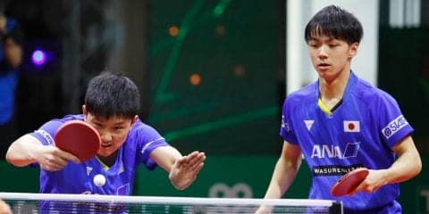【卓球】“10代の日本王者”張本・木造  大舞台で初戦快勝＜世界卓球2019＞