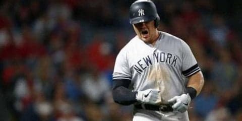 【MLB】またヤンキースに悲報!?　28歳一塁手の愛用グラブが10日間の“IL入り”