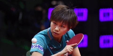 【卓球】カットマン・佐藤瞳、世界ランク13位の実力を発揮　初戦快勝で好発進＜世界卓球2019＞