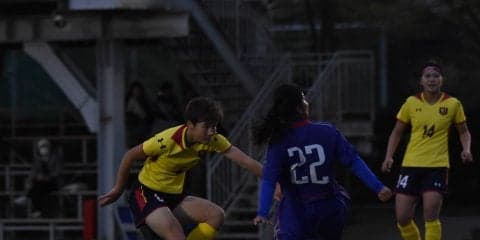 【ソッカー（女子）】関東リーグ前期第２節　新一年生・ブラフの先制弾で勝ち点３を獲得！　順天堂大戦