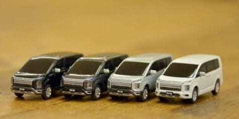 三菱 デリカD：5 と eKワゴン/eKクロスのミニカーを「Car Cafe」で抽選配布…筑フェス2019