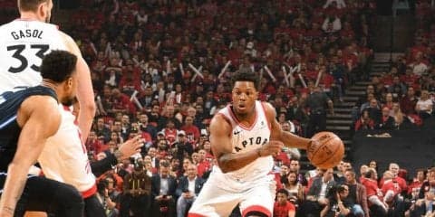 ラプターズが4連勝でファーストラウンドを突破、ラウリーは「すぐに修正できた」