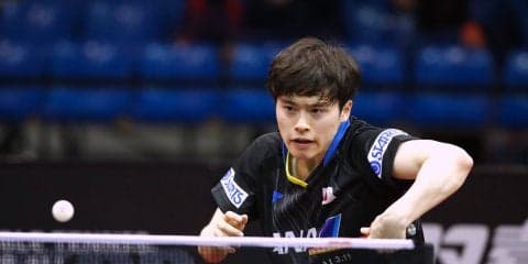 【卓球】森薗政崇、3回戦進出で雄叫び＜世界卓球2019＞
