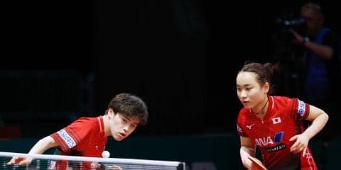 【卓球】森薗/伊藤組、混合複8強入り　メダル確定まであとひとつ＜世界卓球2019＞