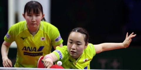 【卓球】早田/伊藤組、完勝で8強入り　メダルまであとひとつ＜世界卓球2019＞