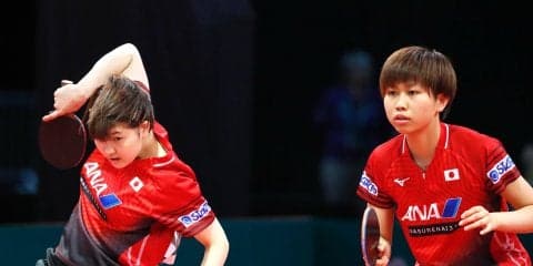【卓球】佐藤/橋本組、12ゲーム連取で8強入り＜世界卓球2019＞