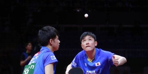 【卓球】張本/木造組、中国に敗退　張本はシングルスに望みを託す＜世界卓球2019＞