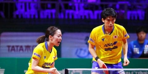 【卓球】吉村/石川組、3大会連続のメダル確定＜世界卓球2019＞