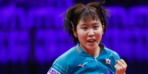 【卓球】平野美宇、8強入り　中国・丁寧とのメダル決定戦へ＜世界卓球2019＞