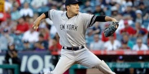 【MLB】田中将大、6回途中6失点で2敗目　6年目でエ軍に初黒星、チーム連勝6で止まる
