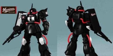 ロッテ、ガンダムとコラボ！　4・27から「ザク」マリーンズバージョン発売へ