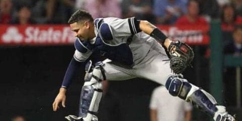 【MLB】ヤ軍正妻が「ミサイルをぶっ放した！」田中将大との“超速”でトラウト二盗を阻止