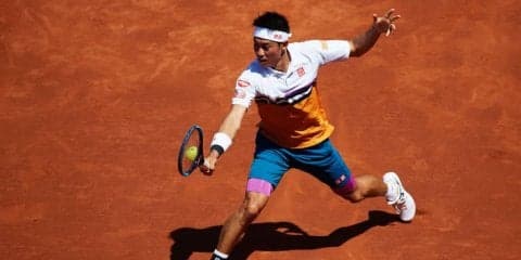 【速報】錦織 第2セットを奪い返す。ストローク戦で徐々に盛り返し[ATP500 バルセロナ]