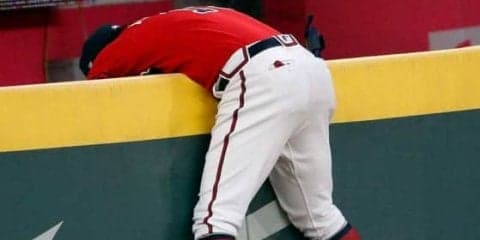 【MLB】新人王アクーニャ、驚異の身体能力で本塁打“強奪”…ならず　ファン「泣きそう」