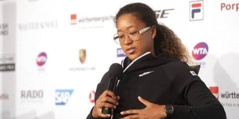 大坂なおみ、腹部の怪我は「少なくとも年に1回はなっている」。準決勝棄権の経緯を明かす[ポルシェ・テニス・グランプリ]