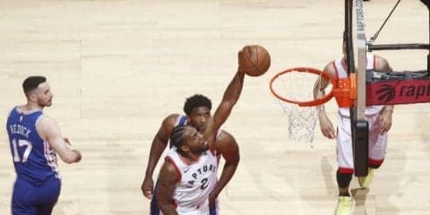 45得点でラプターズを牽引したレナード「守備に集中できれば攻撃もついてくる」