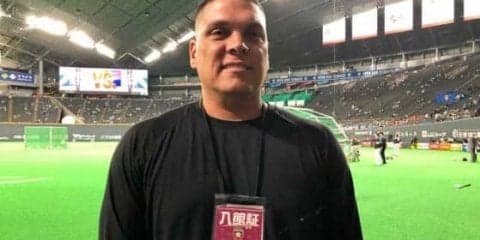 ハムOBミラバル氏、46歳も最速144キロ　札幌での球団人気に「本当に嬉しい」