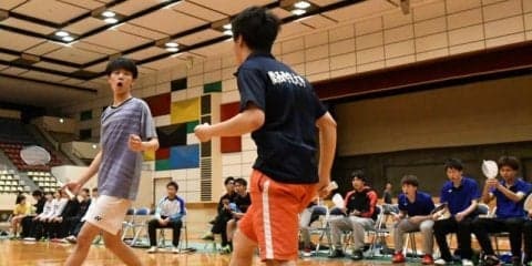 【バドミントン部男子】 成蹊大に勝利し、春季リーグ戦初戦白星！