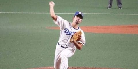 中日・阿知羅、2年ぶり1軍登板で好投　白星ならずも6回1失点「次が大事になる」