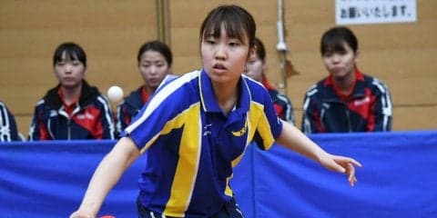 【卓球部】 春季リーグ戦、男女ともに４戦全勝！