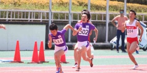 【陸上競技部】新生リレーチームで立教記録更新！関カレのタイムは”40秒切り”