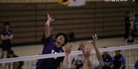 センター陣の活躍で　中大から貴重な白星／春季関東大学1部リーグ