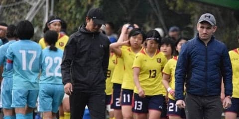 【ソッカー（女子）】関東リーグ前期第３節　山本の衝撃弾が飛び出すも、もったいない敗戦　筑波大戦