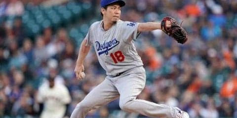 前田健太、6回途中無失点の好投で4勝目の権利持ち降板　MLB通算500Kを達成