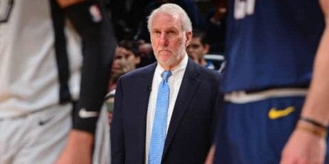 去就が注目されるグレッグ・ポポビッチ、ジョークを交えスパーズ指揮官続投に意欲