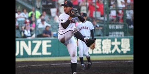 琉球の奪三振王は及川雅貴より評価が上。ドラフト上位候補に名乗り