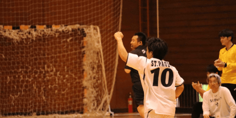 【ハンドボール部】後半追い上げも及ばず・​・・強豪・筑波大に１６点差で大敗