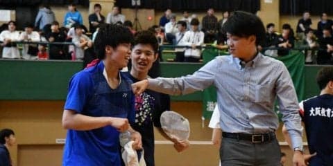 【バドミントン部男子】 京産大に勝利し、開幕３連勝！
