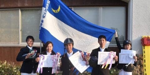 【馬術部】 団体総合５位で春学終幕