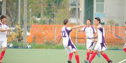 【ホッケー部男子】春季リーグ第２戦は惜しくも２-２と引き分けで終えた。上への切符は次戦にお預けに！/春季リーグ２部第２戦