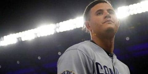 【MLB】マチャドと敵軍マスコットの3億ドルをかけた“決闘”が面白い「大爆笑もんだな」