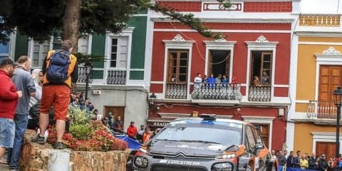 ERCカナリアス：レグ1を終え、王者ルキヤナクとERC1ジュニアのぺぺ・ロペスが僅差のバトル